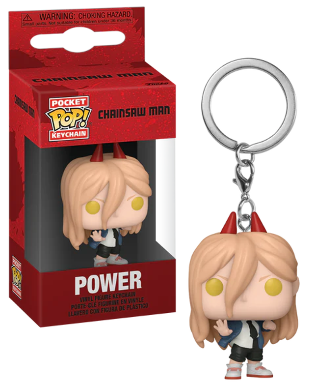 CHAINSAW MAN - Pocket Pop Keychain - Power 🩸
