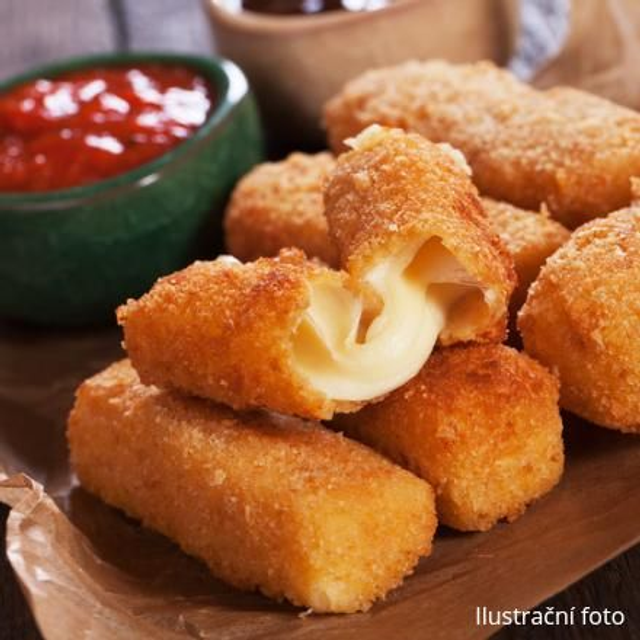 Mozzarellové tyčinky (6ks)
