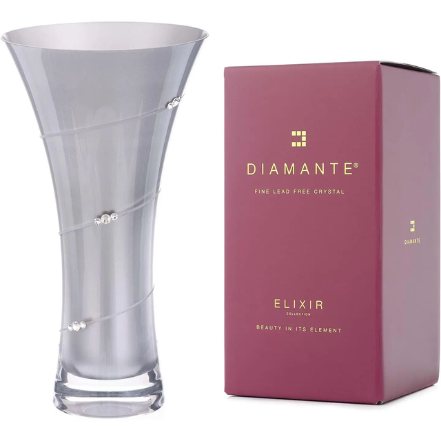 Swarovski Metallic Silver Silhouette Hollow Sided - 25cm