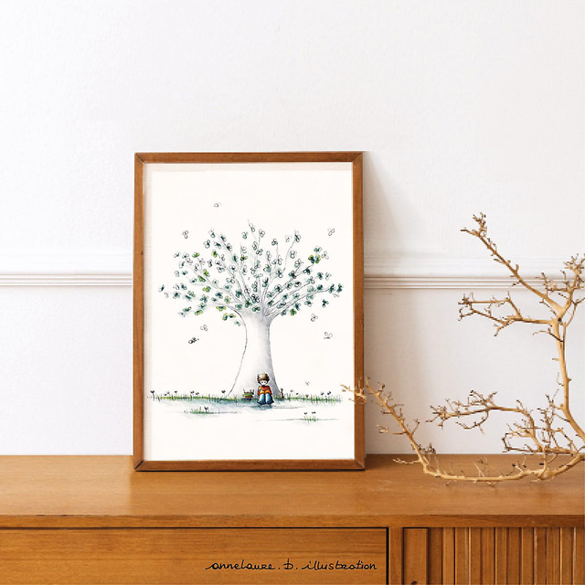 Affiche L&#039;arbre lecture