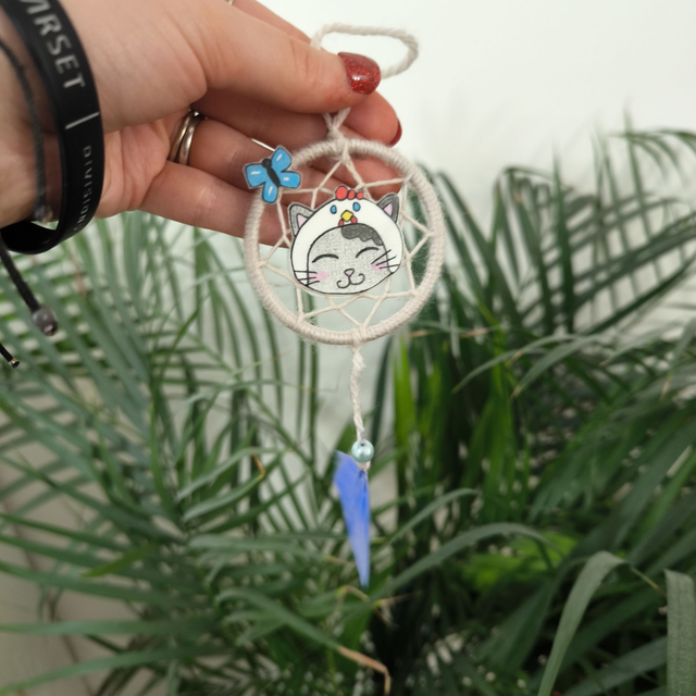 Attrape-rêves - Chat costumé