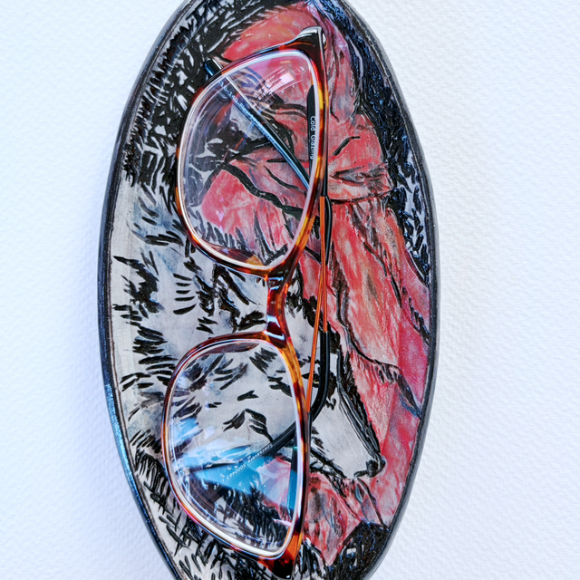 ‘Red’ Fairytale Stoneware Dish