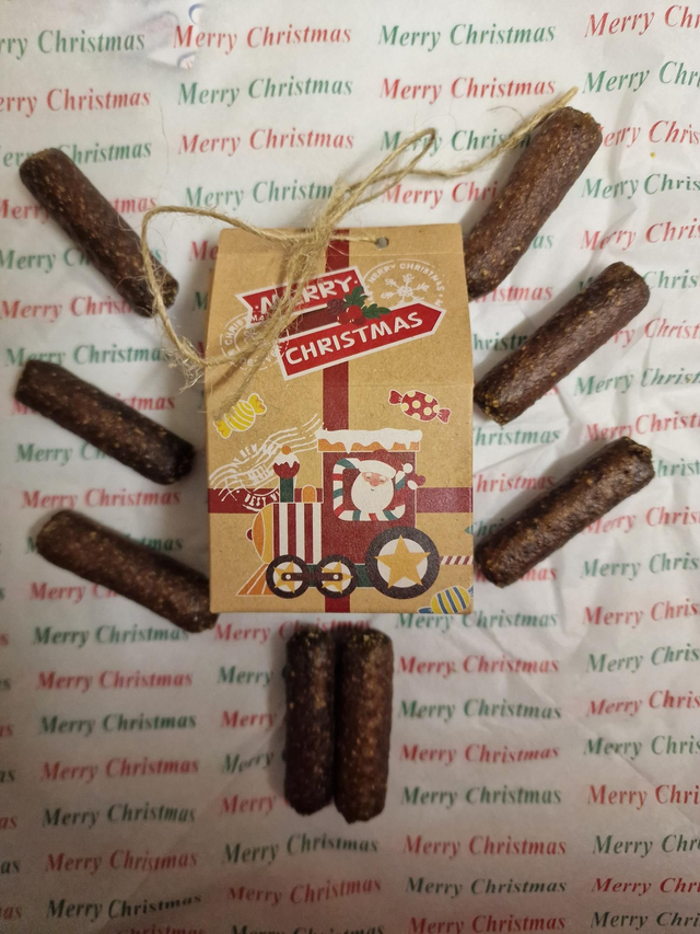 House filled with sausages, pigs in blankets or cookies