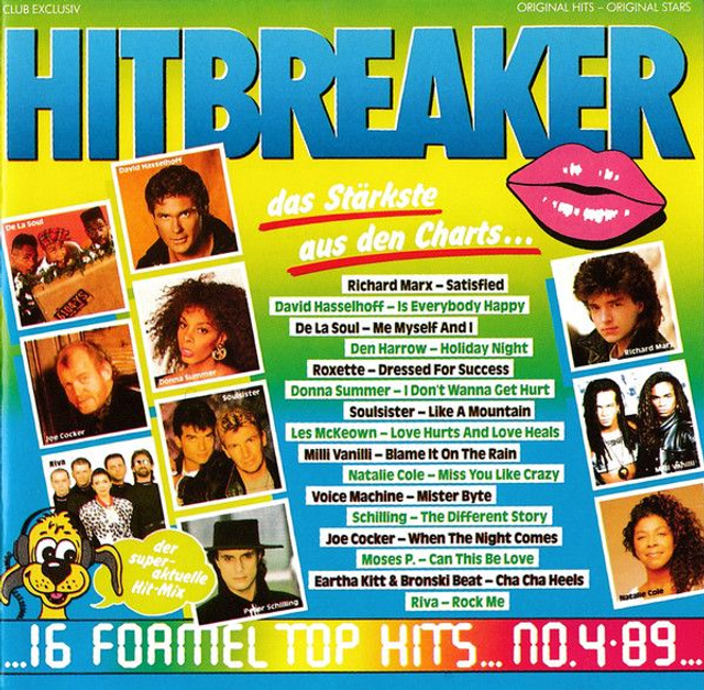 Various – Hitbreaker 4/89 - 16 Formel Top Hits Audio CD