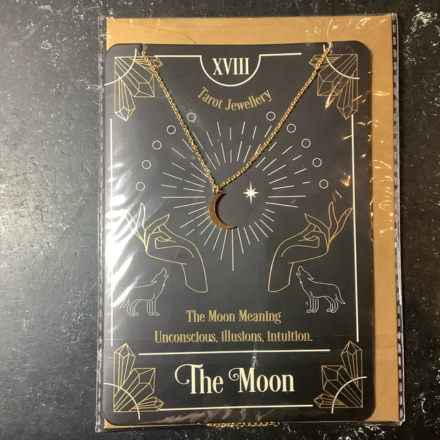 The moon Necklace - Tarot Jewellery 