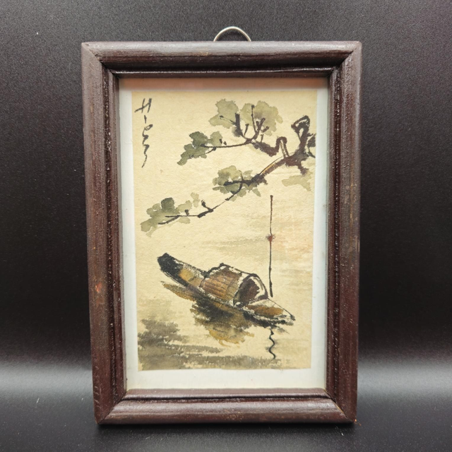 Miniature japonaise sumi-e
