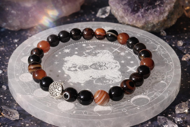 Bracelet AGATE DREAM 8 mm – Sérénité et de Renouveau intérieur