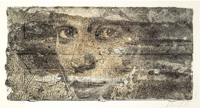 Vhils - Peroxide (vendu encadré)