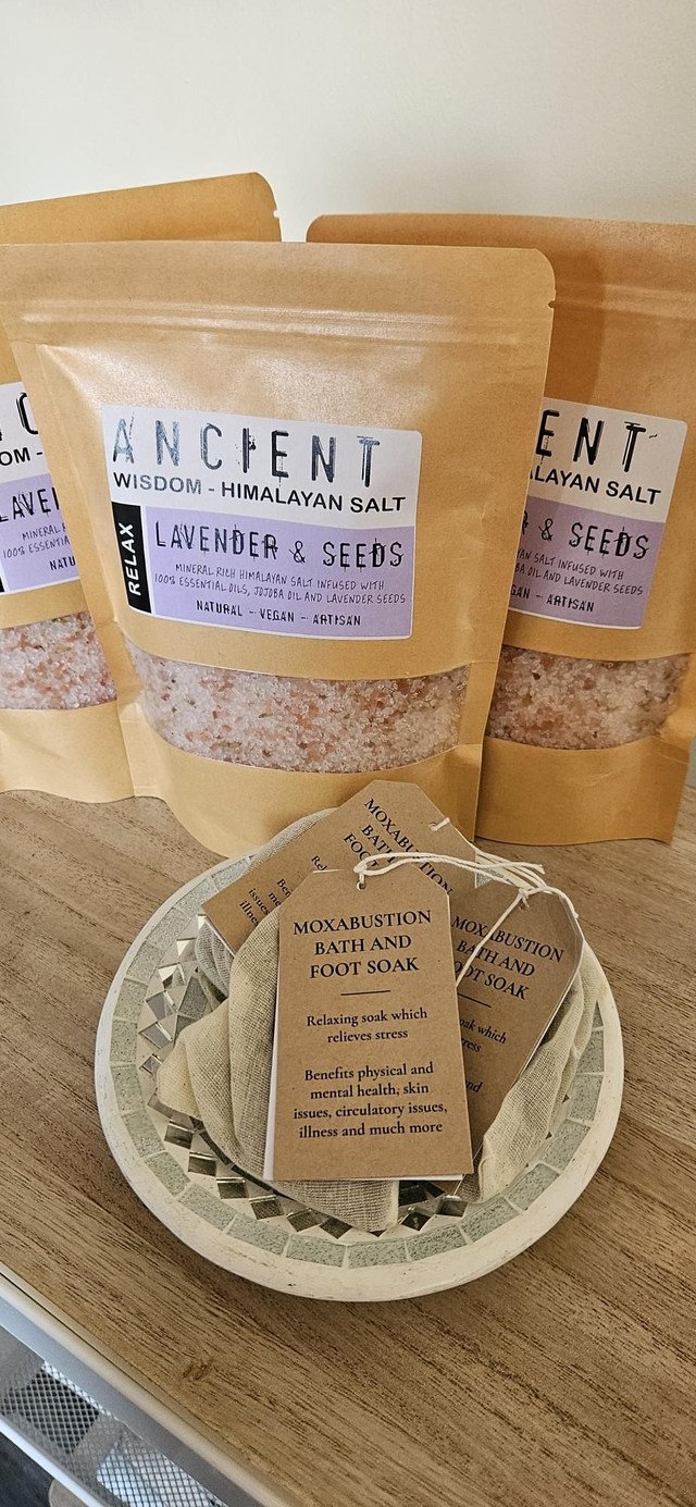 Lavender &amp; Seed Bath Salts