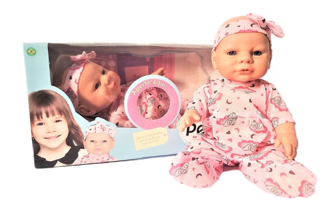 Boneca Pepita - Sons de Bebê 