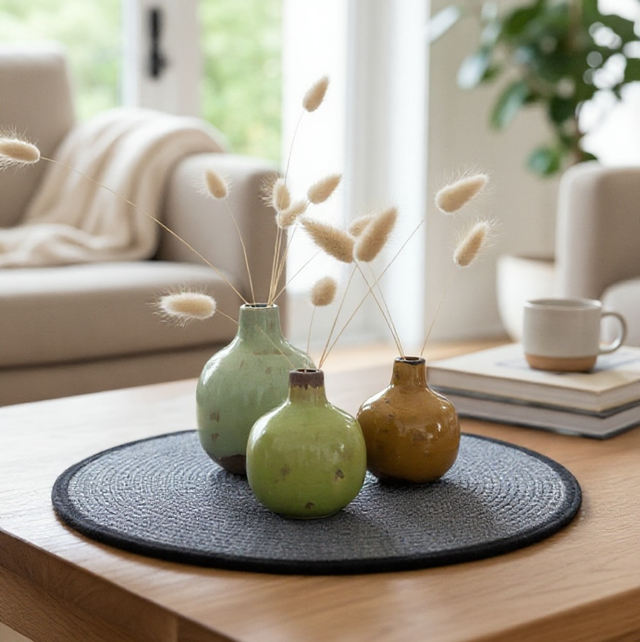 Centre de table bi-color