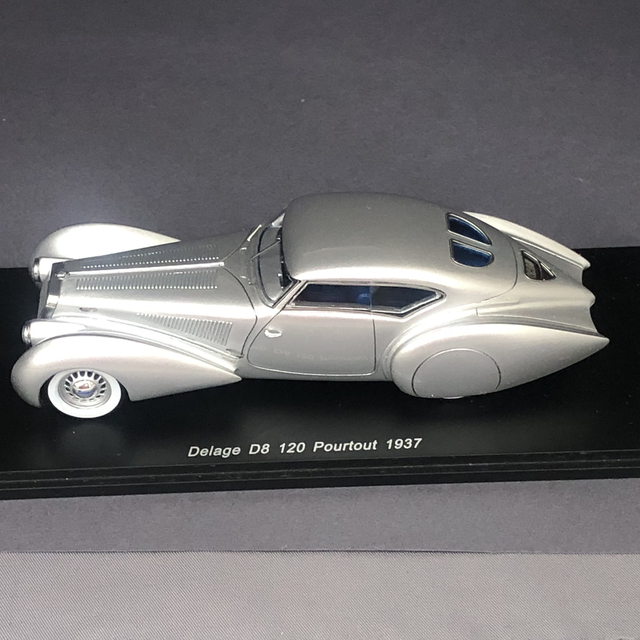 Delage D8 120 Pouprtout 1937 Spark 1:43