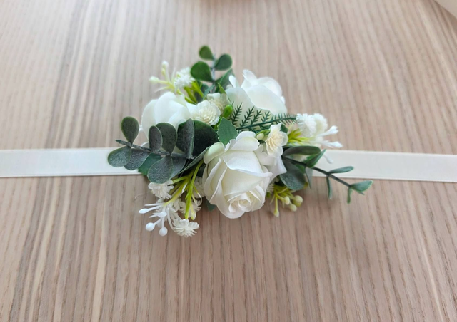 Faux Wrist Corsage