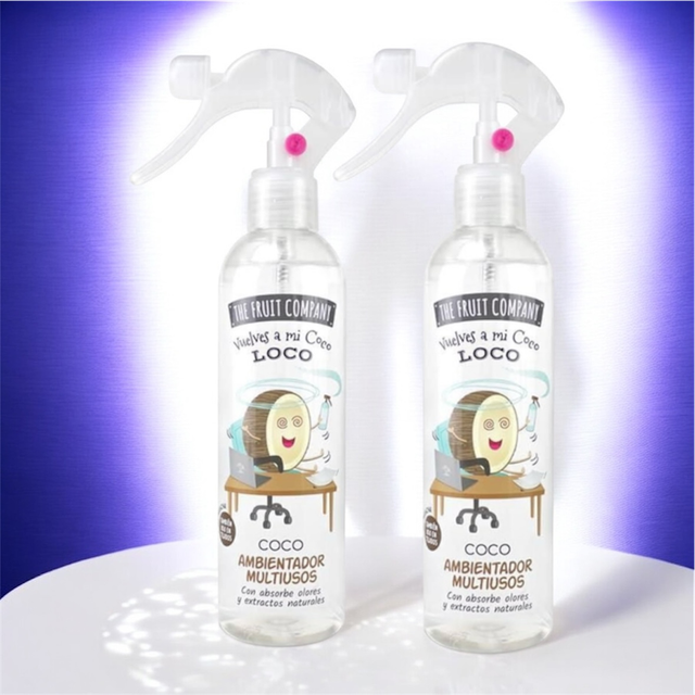 Spray d’ambiance coco X2