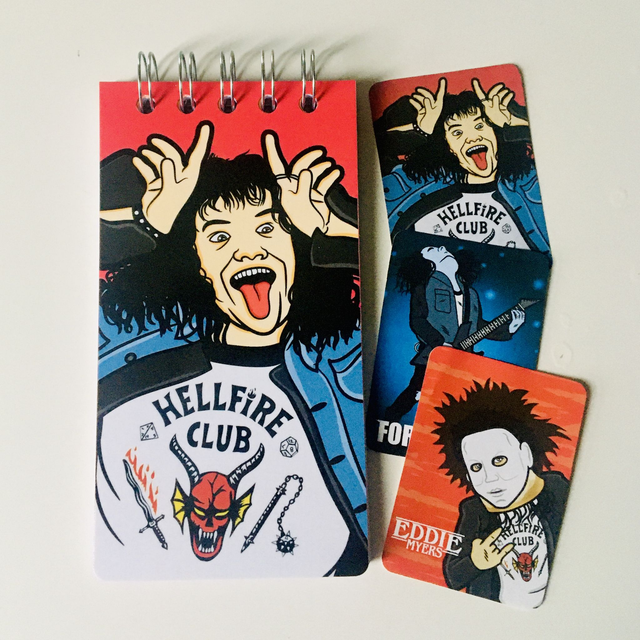 Croquera de bolsillo Eddie Hellfire club