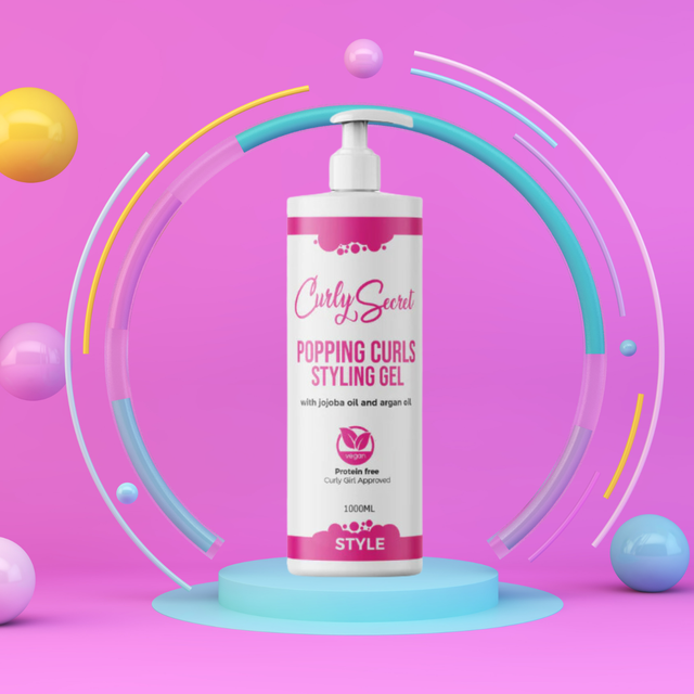 Family Size Popping Curls Styling Gel