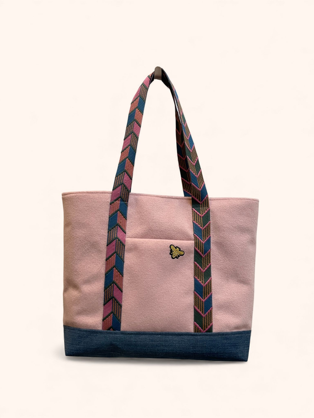 Cabas Essentiel - Eclat d&#039;Hiver Rose Poudré