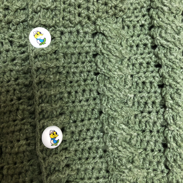 Sage Green Cabled Hoodie