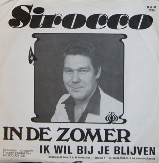 Sirocco - In De Zomer