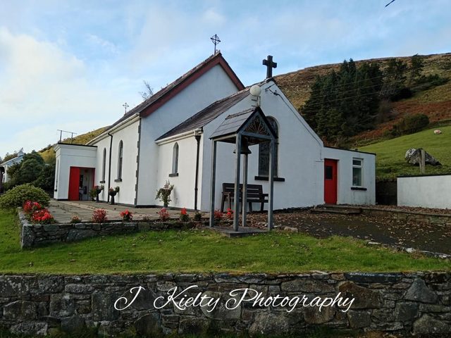 The Lake Church, Lough Talt, County Sligo. 