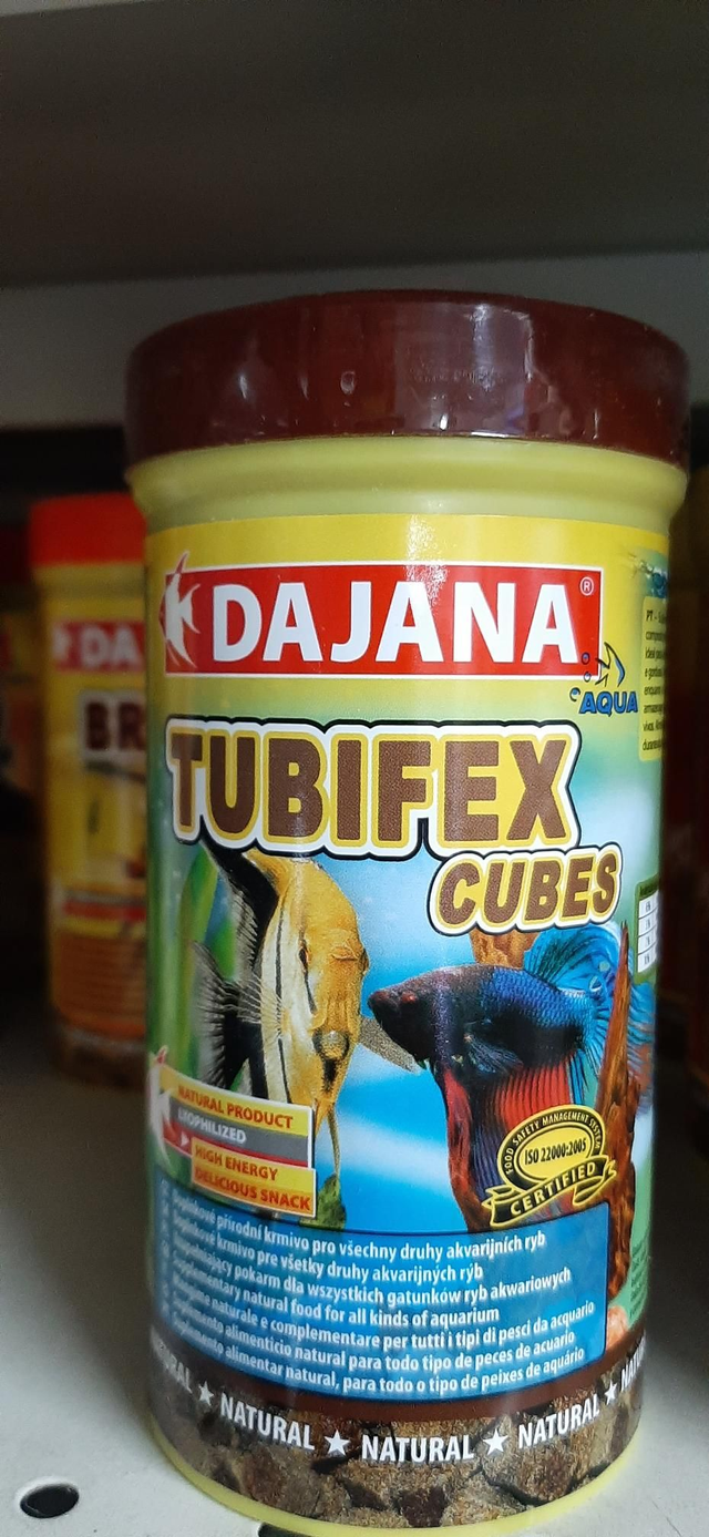 Tubifex in cubi 250 ml