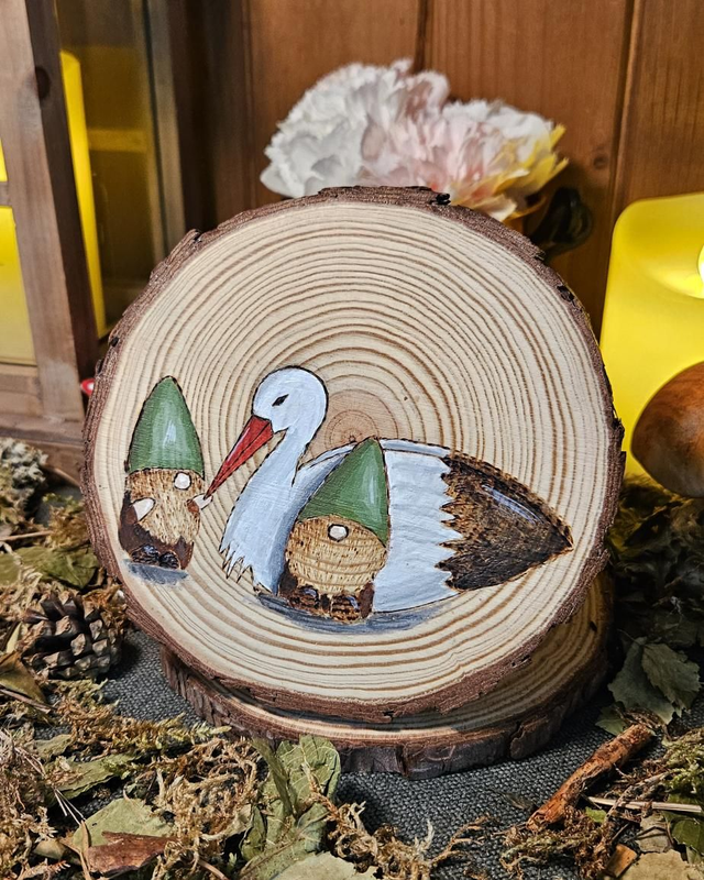 Illustration sur bois - Fin de Livraison 