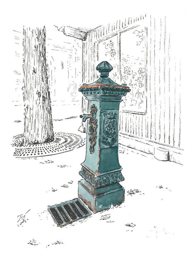 Tirage - Borne fontaine