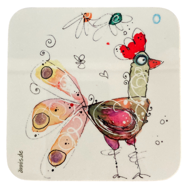 Untersetzer "Huhn"