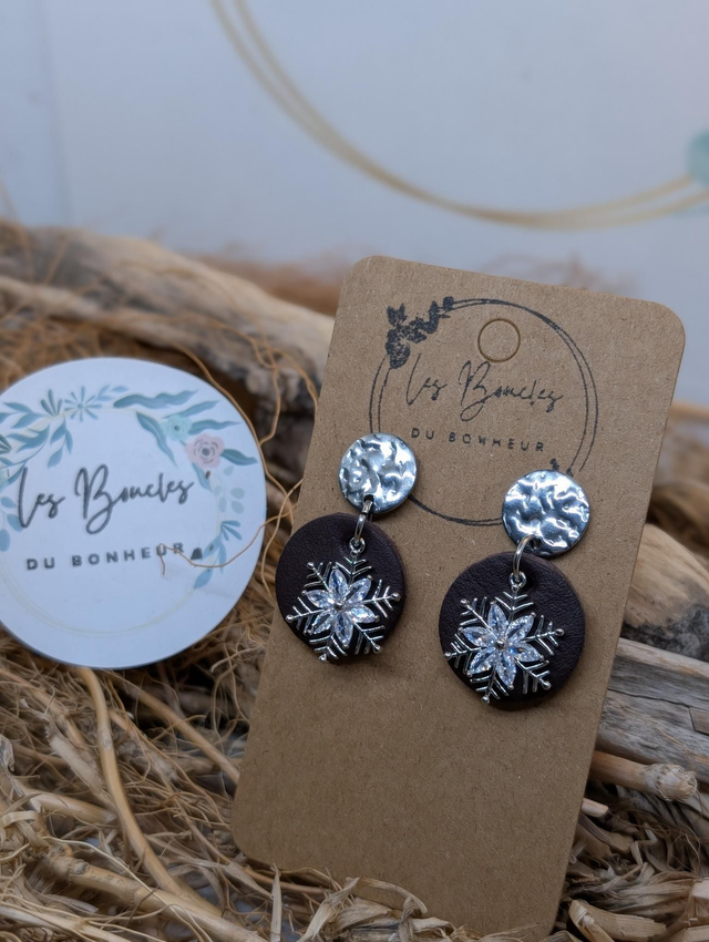 Boucles d'oreilles Noël no108