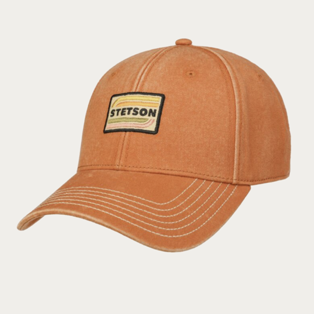 Stetson Baseball Cap Orange 
