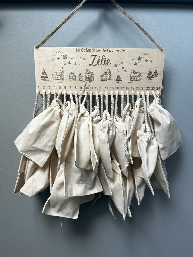 Calendrier Avent Personnalisable