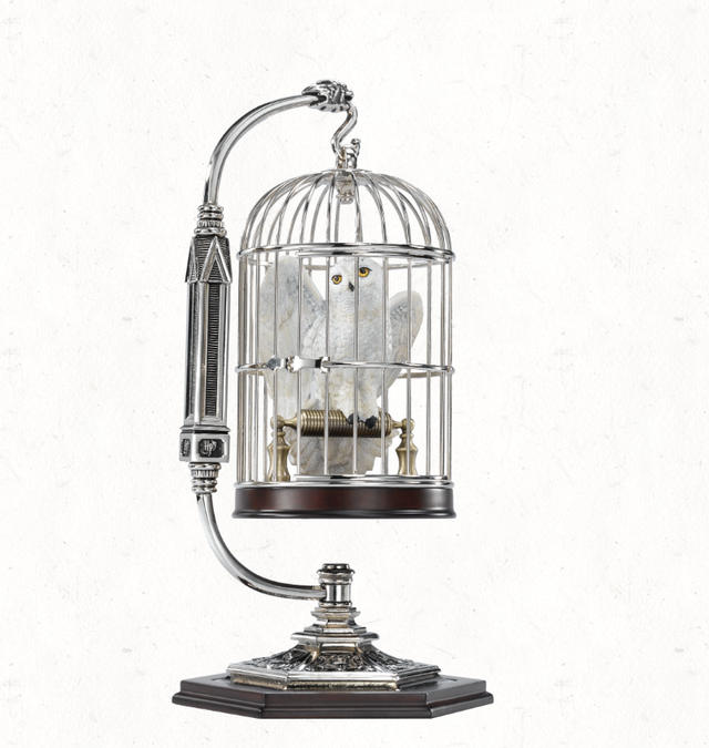 Hedwige miniature en cage - Harry potter