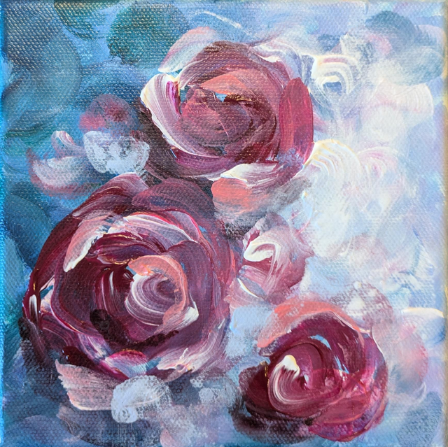 Small rose painting 2