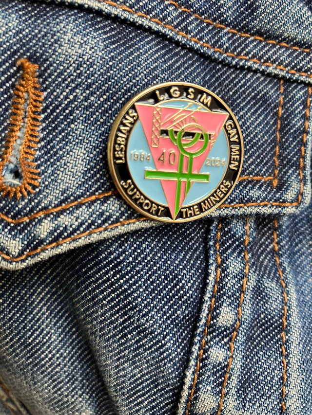 LGSM 40th Anniversary pin badge