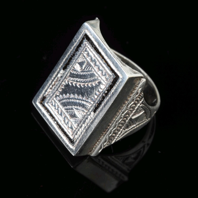 Bague homme en argent Massif 