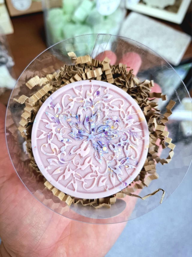 Zmrzlá švestka Kolečko - vonný sójový vosk