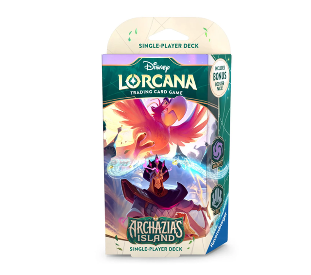 Disney&#039;s Lorcana: Archazia’s Island Starter Deck Iago en Jafar
