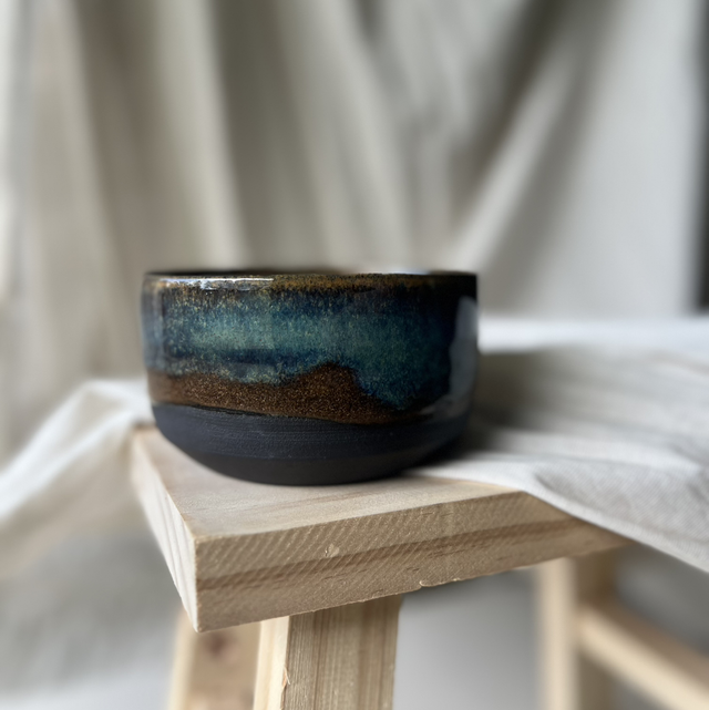 Matcha bowl "blue chocolate"