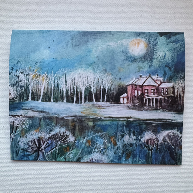 Christmas card- Selkirk-Haining House