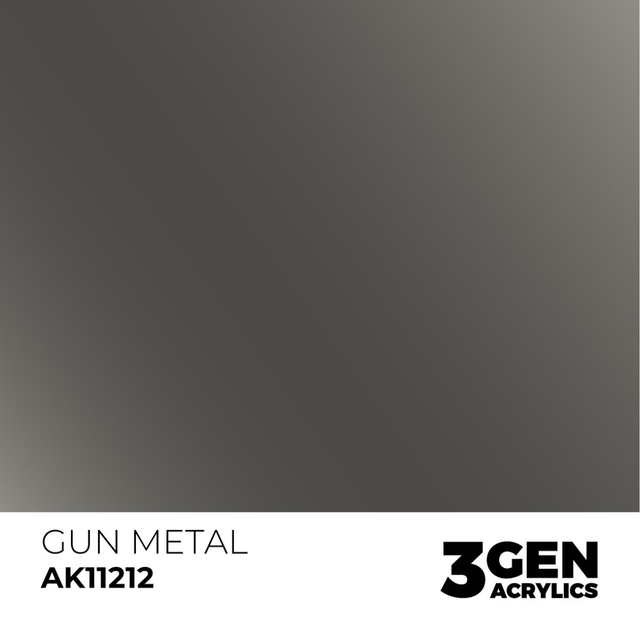 3rd Gen. Acrylics 212 Gun Metal