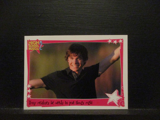 High School Musical 2 Original Trading Card #92