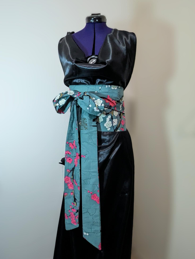 Ceinture décorative turquoise 