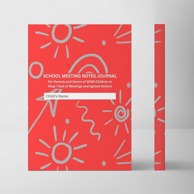 2 X School Meeting Notes Journal