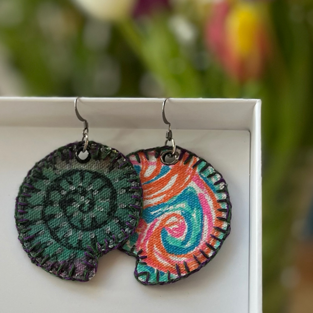 Flow Art Earrings