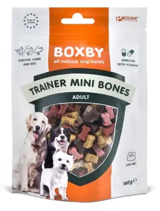 Boxby Trainer Mini Bones 140g