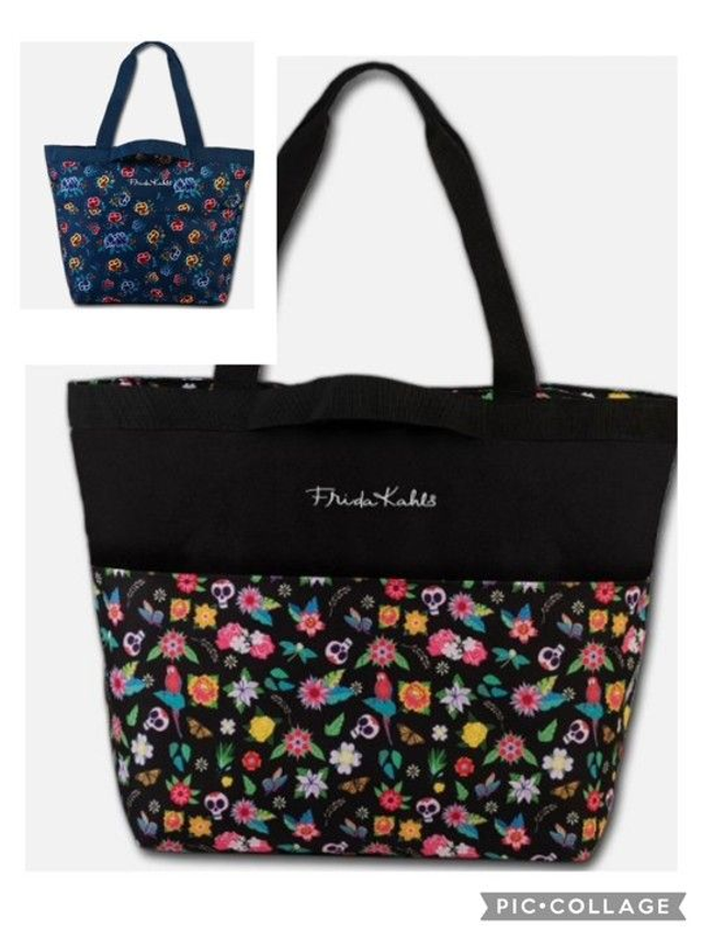 Frida Kahlo Shopper Polyester royalblau OTI801M