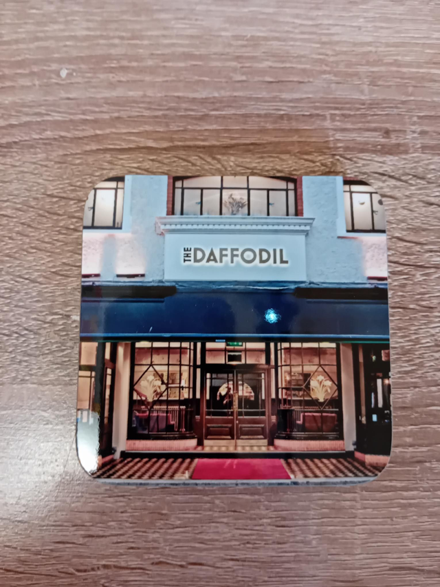 045 - Daffodil coaster - Sally Ryde