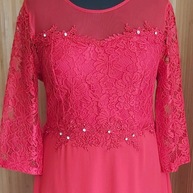 Robe de soirée grande taille longue