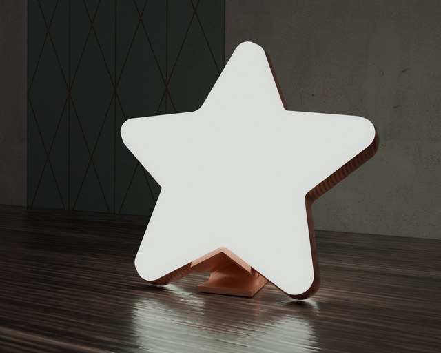 SWEET DREAMS -  Étoile phosphorescente pour bébé (lampe de chevet)