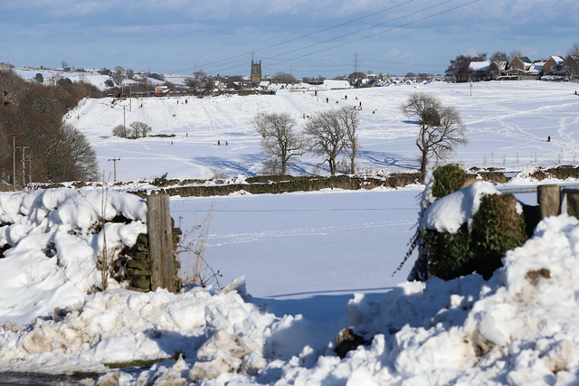 "Snow at Penistone" Print   